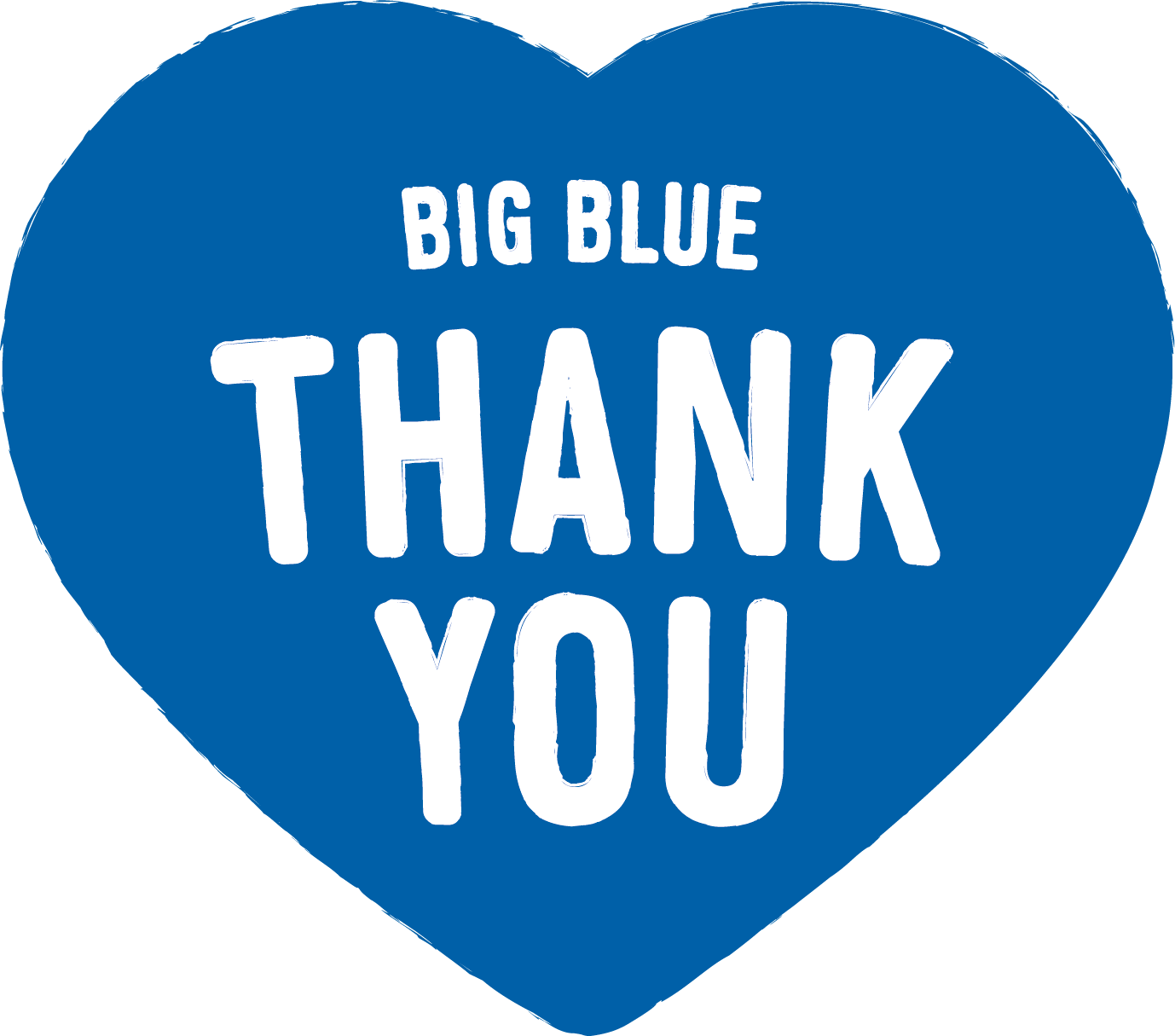 Big Blue Thank You